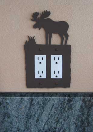 Decora Switchplate on Outlets - Vision Metalworks